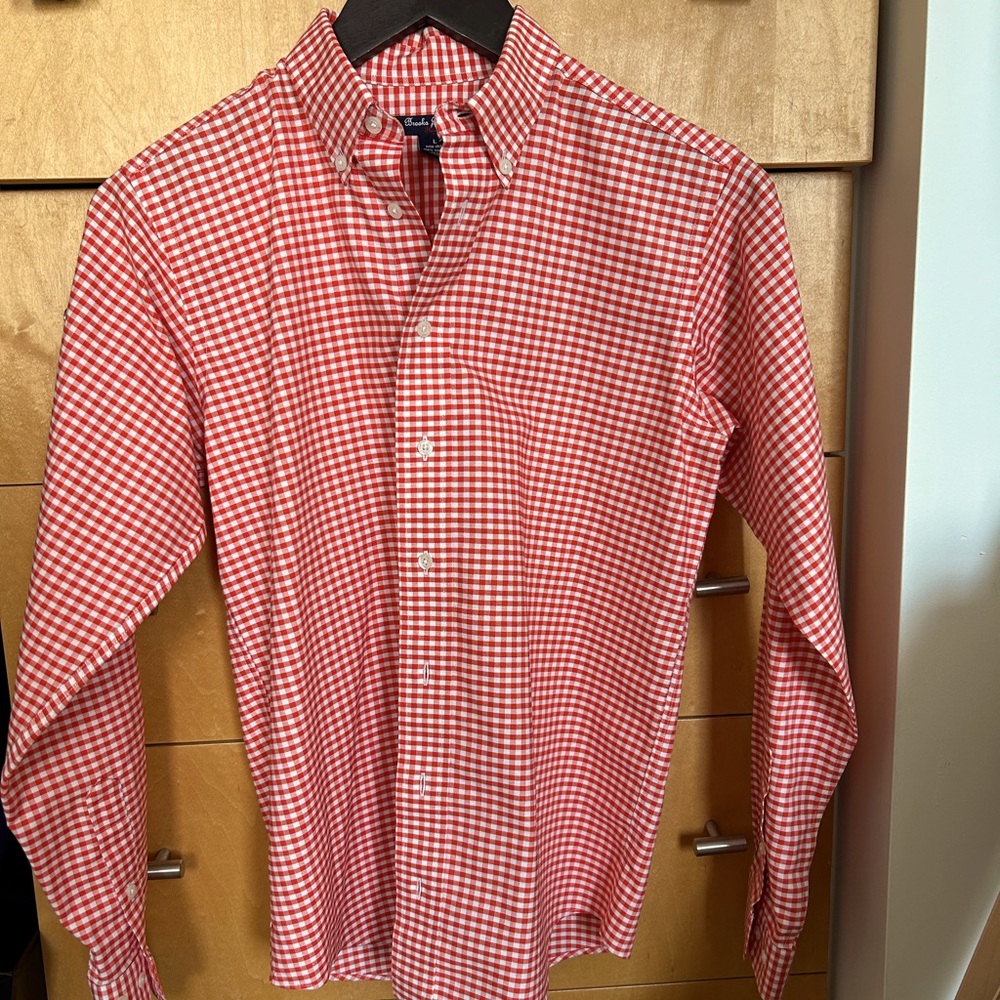 Brooks Brothers like new boys button down collar shirt
